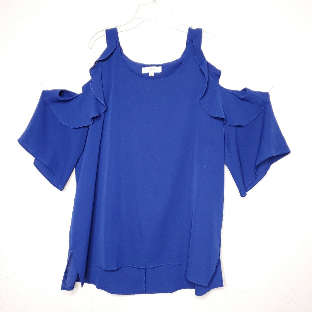 Umgee Cold Shoulder Top
